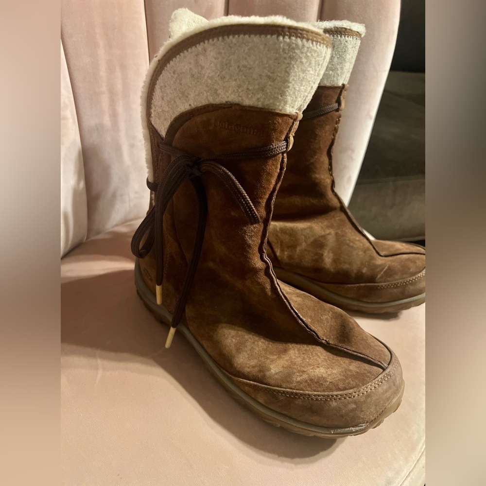 Chic Brown Winter Boots with Cozy Lining - Picture 12 of 12